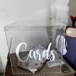 Card Box Wedding/ Bday 
