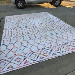 9x12 Colorful Area Rug