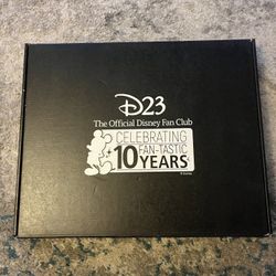 D23 Celebrating 10 Fantastic Years Pin set for Disney Fan Collector