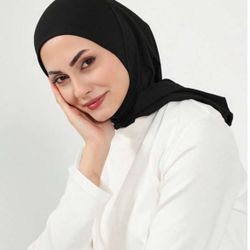 Black And White / Women's Solid Color Balaclava Ski Mask Neck Warmer Elastic Headband Turban, Breathable Comfortable Stretchy Wide-Brim Sweat-Abso