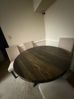 Dining room table and FREE chairs