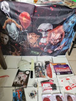 Halloween Birthday Them OF Horror Lot 