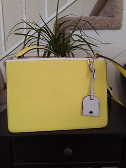 Kate Spade Limelight Yellow Lemon Crossbody Bag
