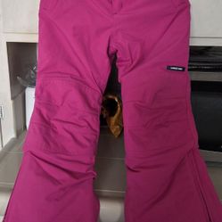 LAND ' S END  SNOW PANTS SIZE 8 INSULATED AND WATERPROOF  