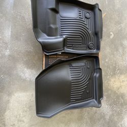 Husky Floor Liners - 2017-2025 Ford F250/350/450 Super Crew Cab Or Super Cab