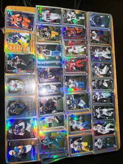 2025 Topps Chrome Football Refractors/Inserts