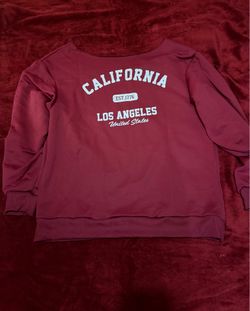 Burgundy sweater