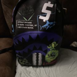 Sprayground Shark Central X DLXSV Backpack.