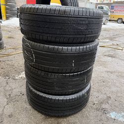4 tires  225 55 r18