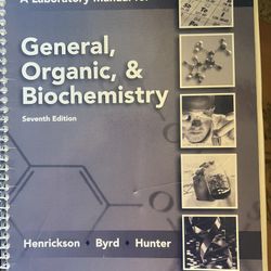 General, Organic, & Biochemistry
