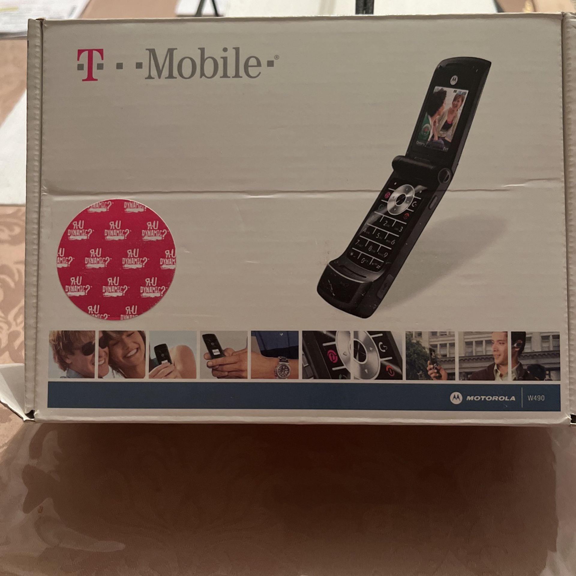 Motorola -w490. Flip Phone -t Mobile 