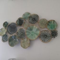 Metal Wall Art 49"L x 28"h