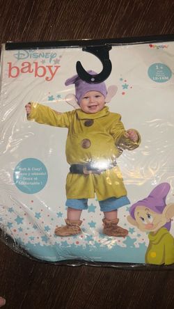 Disney Baby Dopey Costume 12-18 Months