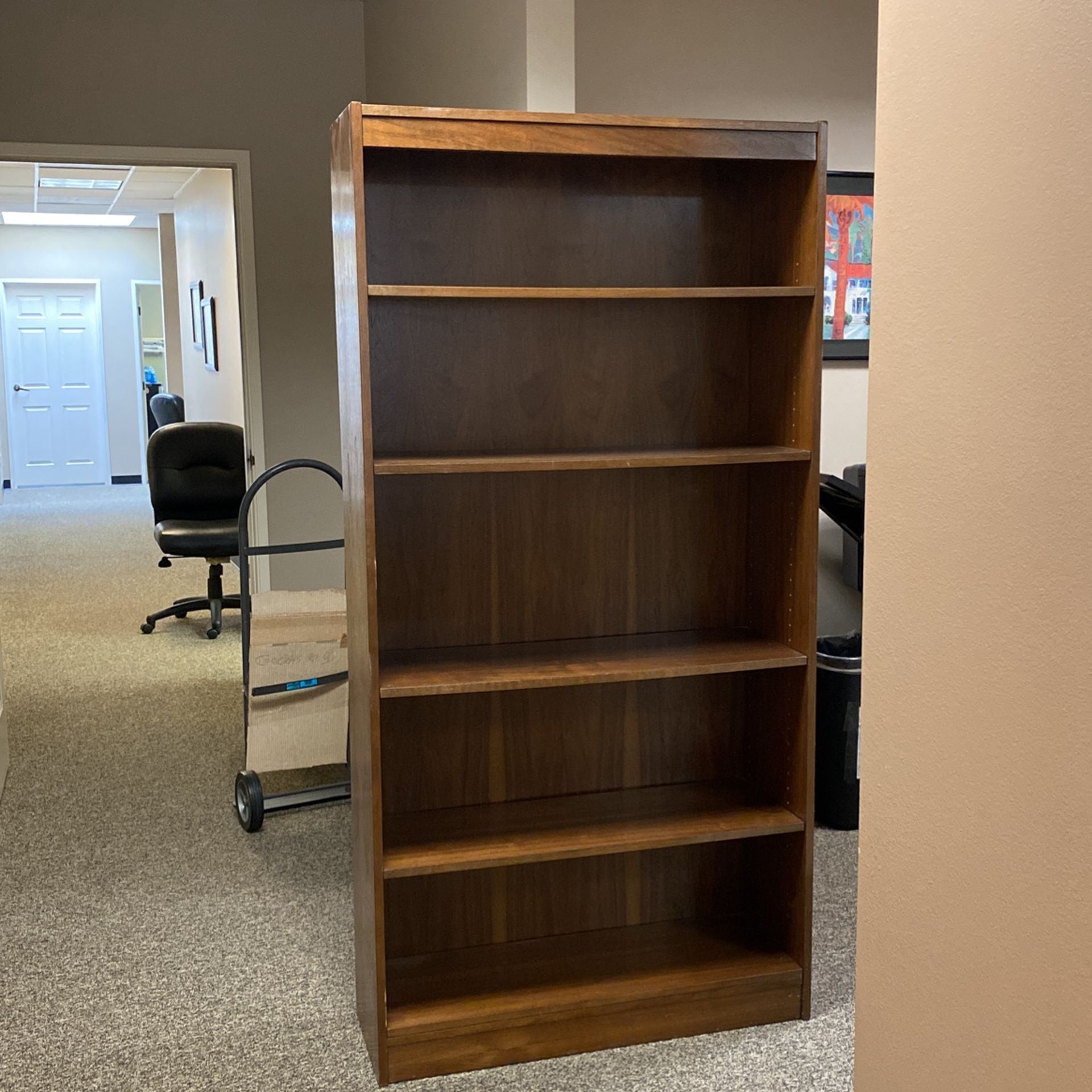 Free Adjustable Shelve Bookcase