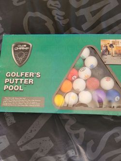 Putting pool game