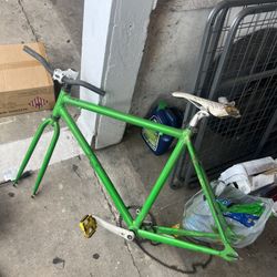 Bike Frame And Rims (fixie)