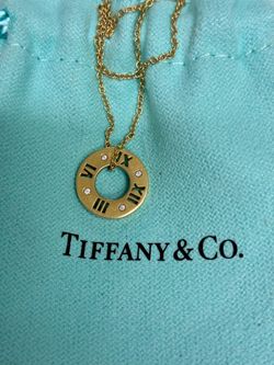 Tiffany & Co. Atlas Necklace Yellow Gold