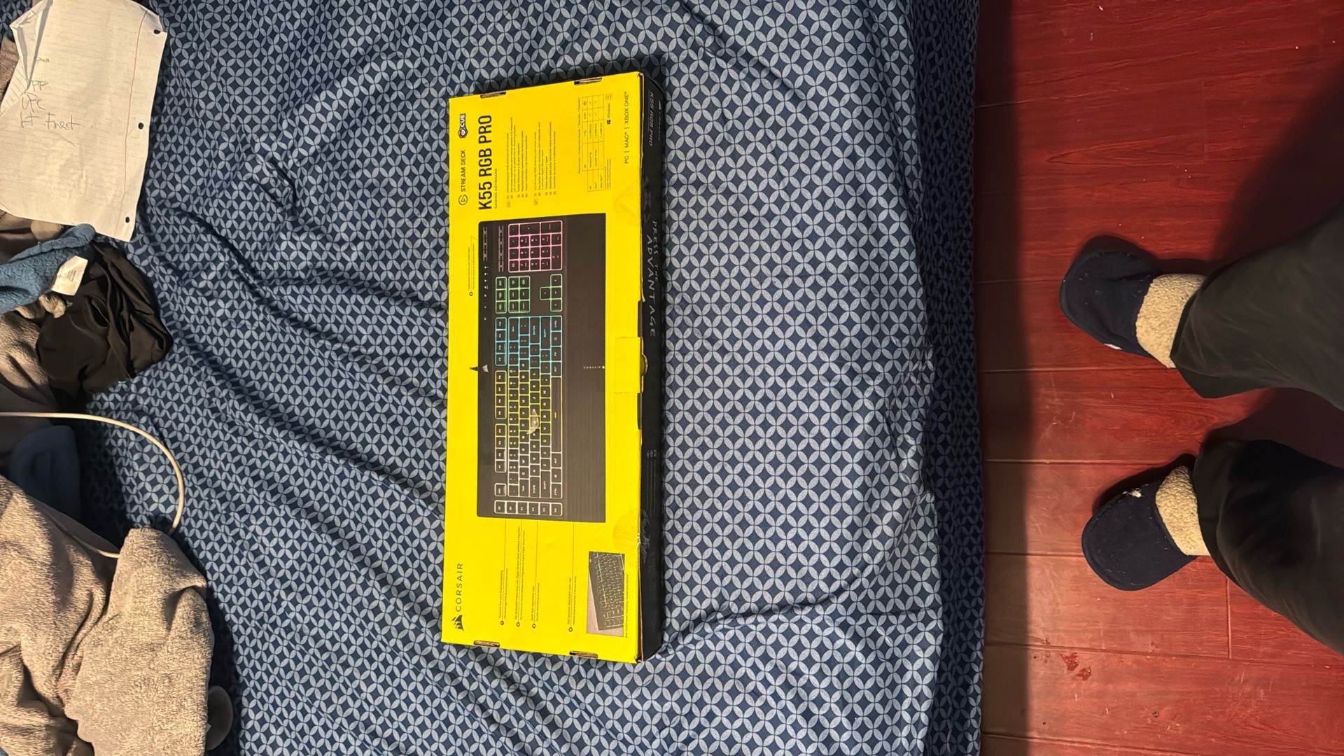 *NEVER OPENED* K55 RGB PRO KEYBOARD