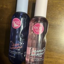 eos Body Mist - Vanilla Cashmere and cocoa cashmere- 6 fl oz Both for $20