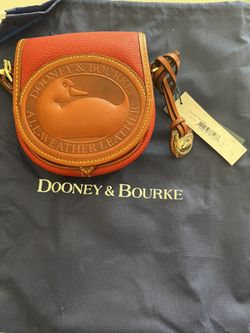 Dooney & Bourke Leather Q150C RD Duck Bag $145 
