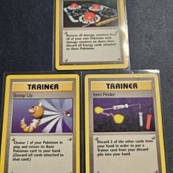 Base Set Trainer Cards 