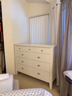 White dresser