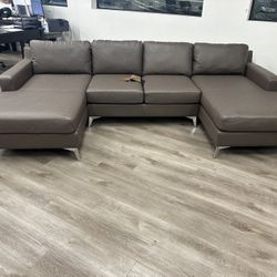 Candace Bronze Double Chaise Sectional **NEW ARRIVAL**