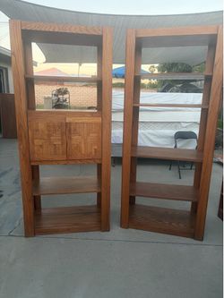 2 Bookcases/Shelfs