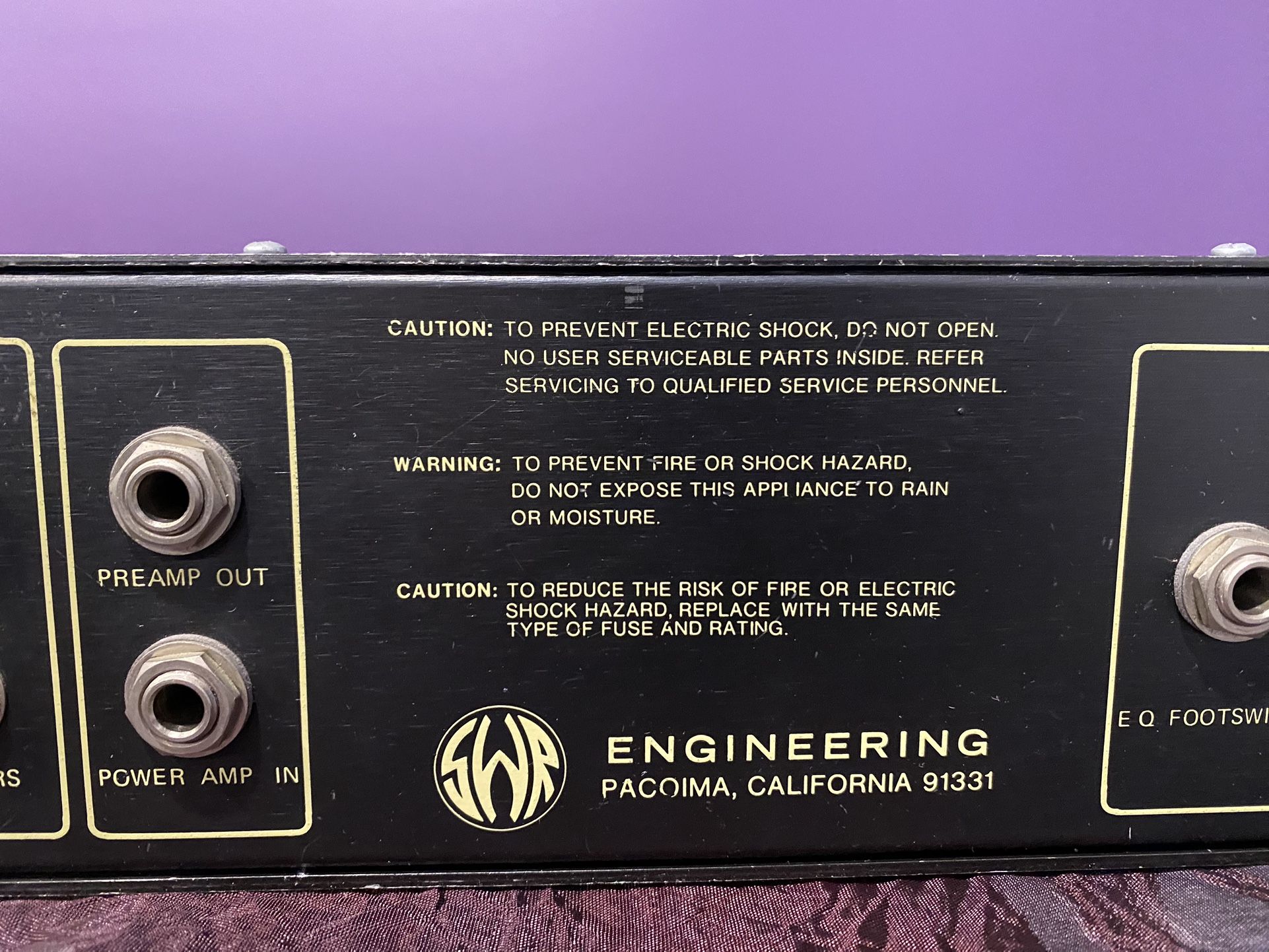 SWR Pro Series Studio 220 bass amp for Sale in Los Angeles, CA