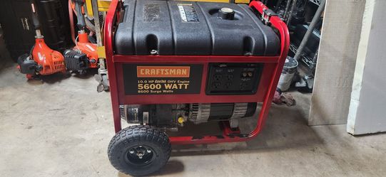 Craftsman 5600 watt generator. GREAT CONDITION!