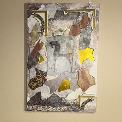 Abstract Fusion Ancient Greece Collage 