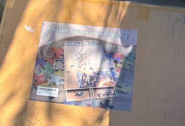 Puzzle wooden board