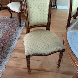 10 Pieces Of Dining Chairs $50 Each 