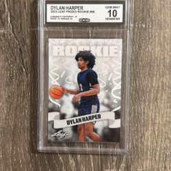 2023 Leaf Dylan Harper Rookie CCG 10