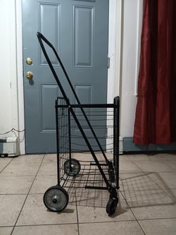 Small shopping cart. Carro pequeño para compras