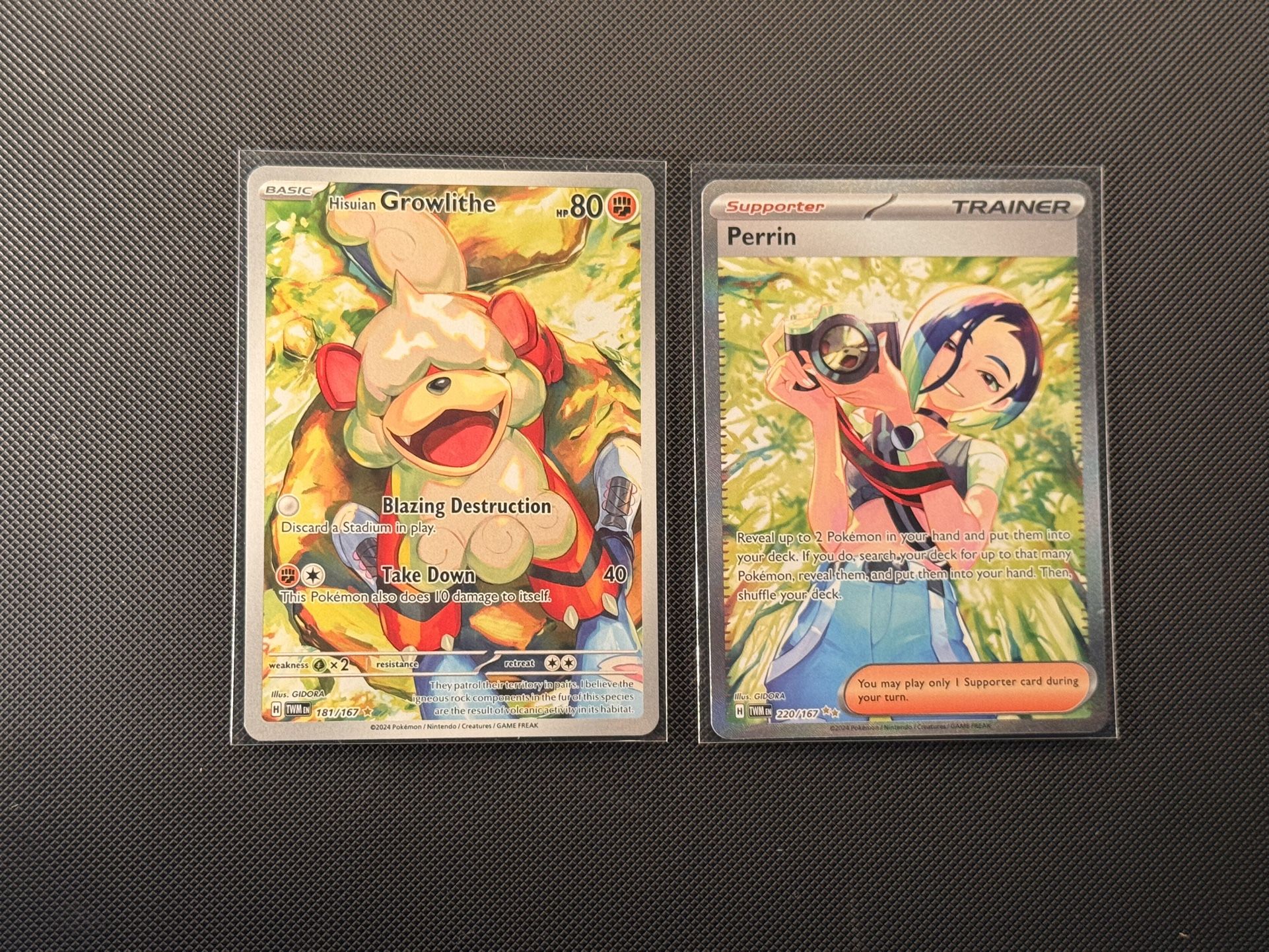 Pokemon Hisuian Growlithe & Perrin Duo Set