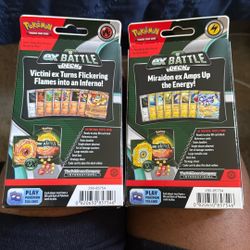 Pokémon Battle Decks. Brand New Never Opened. 