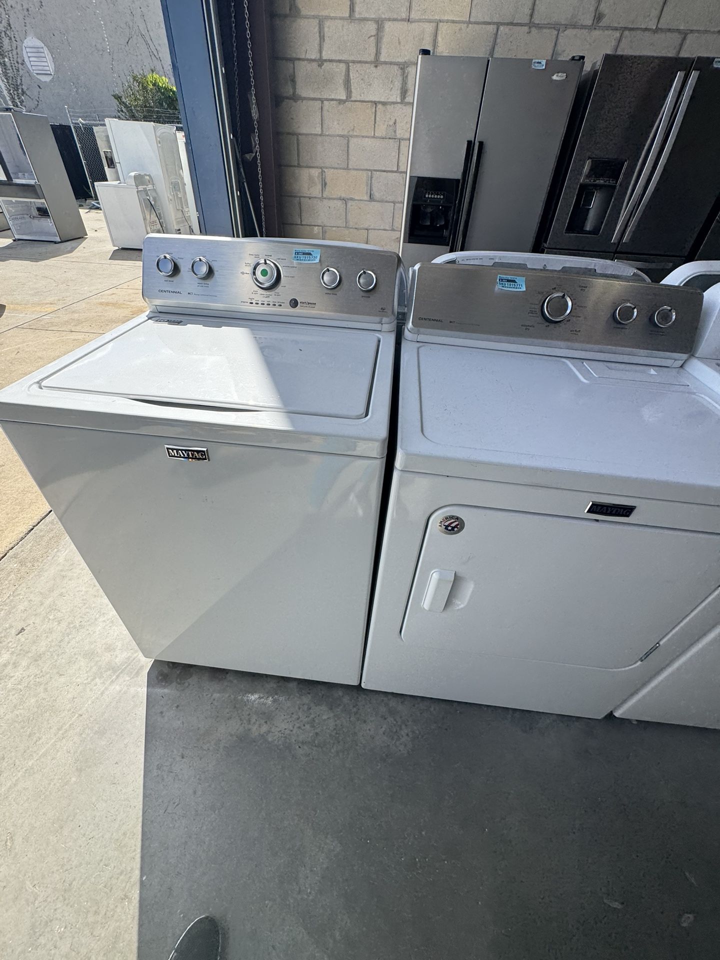 Washer And Dryer