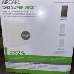 New! Aircare 1043 replacement space saver wick humidifier filter!