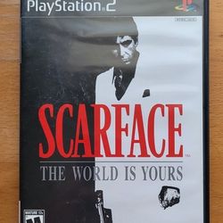 Scarface The World Is Yours for PS2.