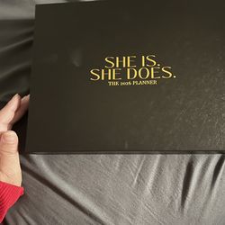 She Is She Does 2026 Book Planner