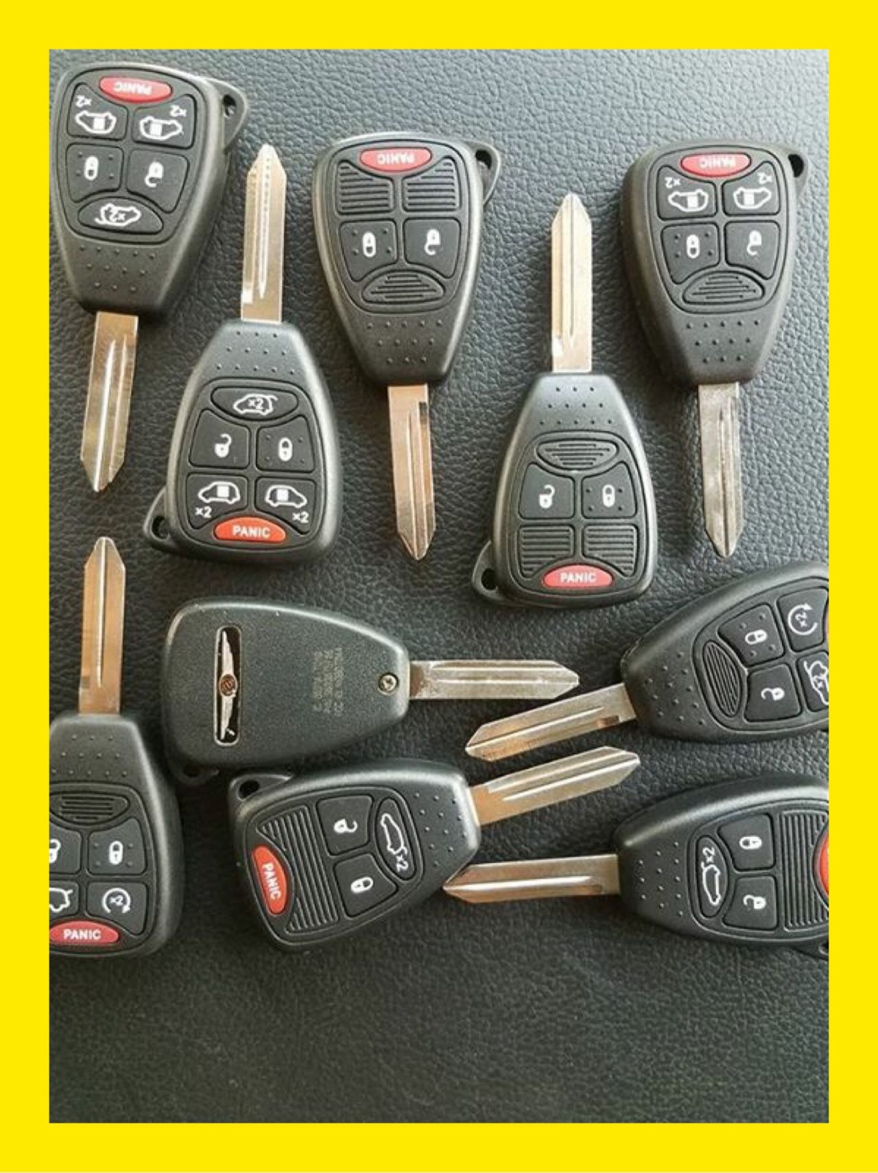 Chrysler And Jeep Remote Key 🔷🔷🔷🔹🔹