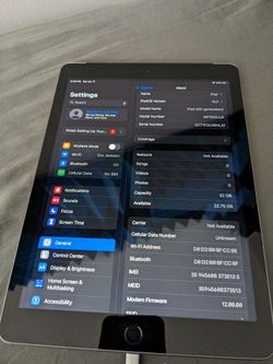 IPad 5th Generation 32GB W/ Cellular $150