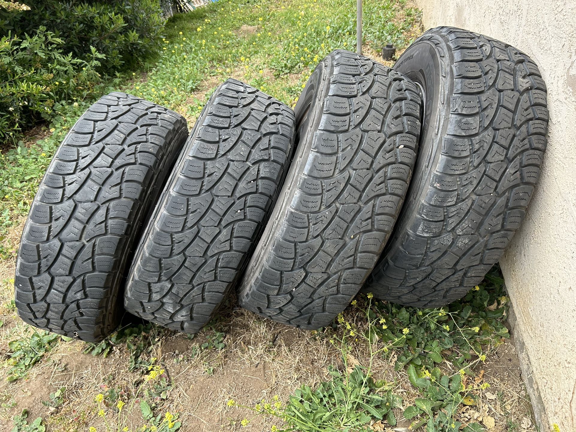 Cooper Discoverer ATP 275/70r18 with stock 18” Wheels
