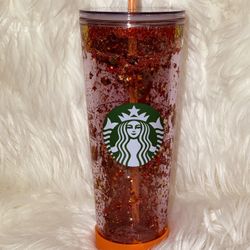 Custom Starbucks Snow Globe Tumbler