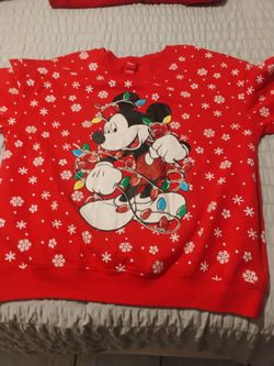 Mickey Mouse Sweater With Lights 