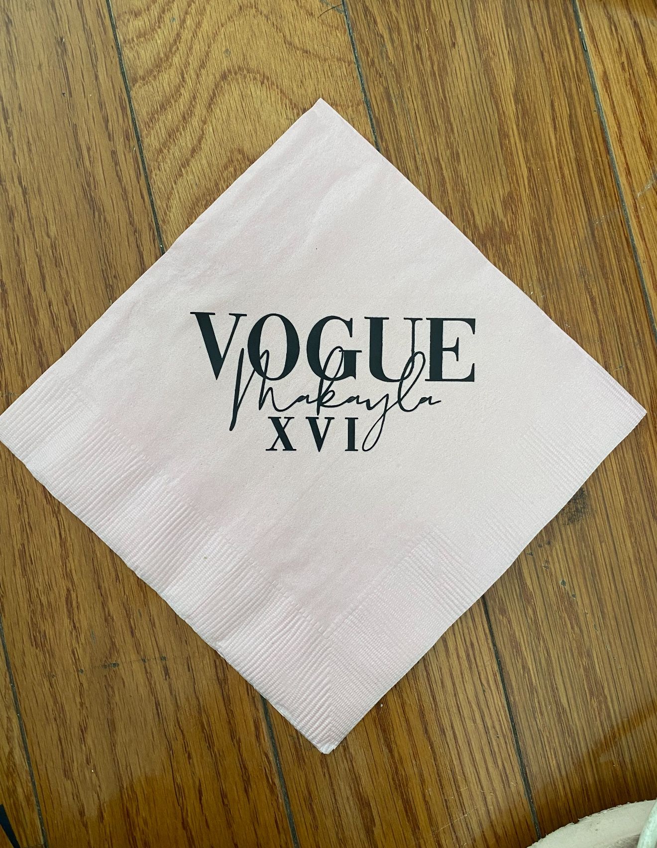 Custom Napkins