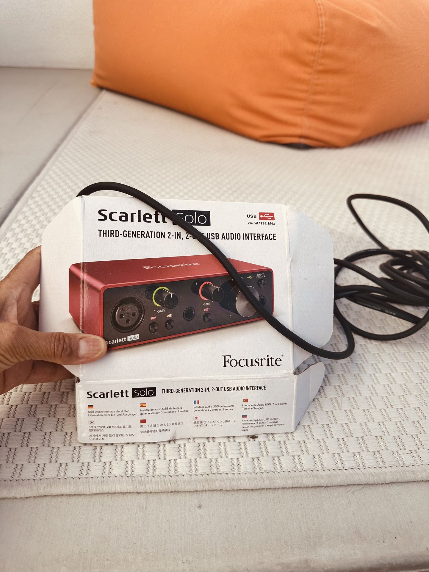 Focusrite Scarlett’s audio Interface