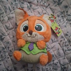 MINISO ZOOTOPIA NICK PLUSH NEW WITH TAGS 