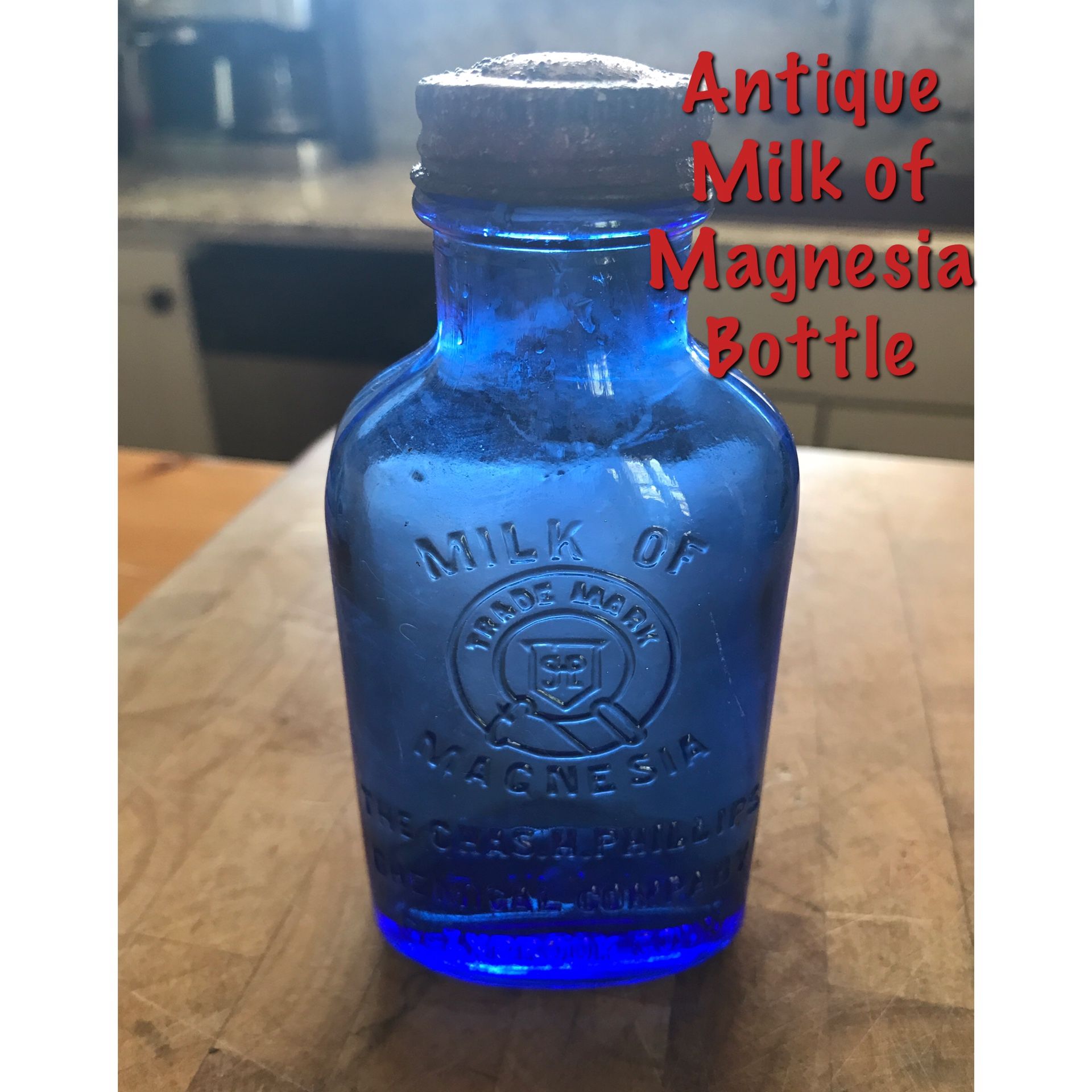 Antique Milk of Magnesia Bottle